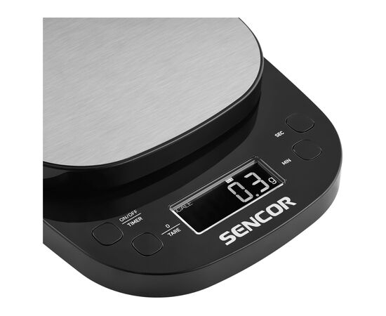 Весы кухонные Sencor SKS0804BK, изображение 5 Весы кухонные Sencor SKS0804BK, изображение 5