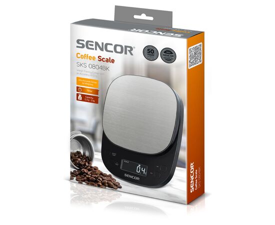 Весы кухонные Sencor SKS0804BK, изображение 9 Весы кухонные Sencor SKS0804BK, изображение 9