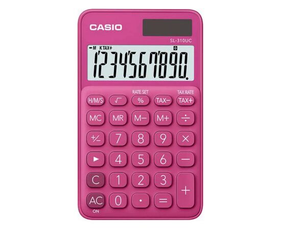 Калькулятор Casio SL-310UC-RD-W-EC, красный (CALC-CAS-SL-310UC-RD)
