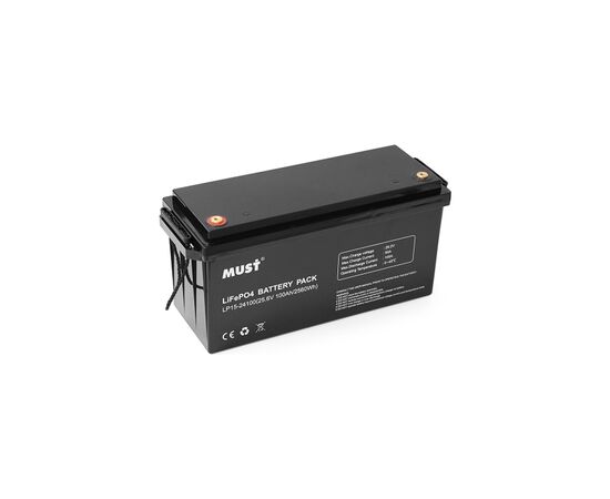 Батарея LiFePo4 Must 25.6V - 100Ah (LP15-24100)