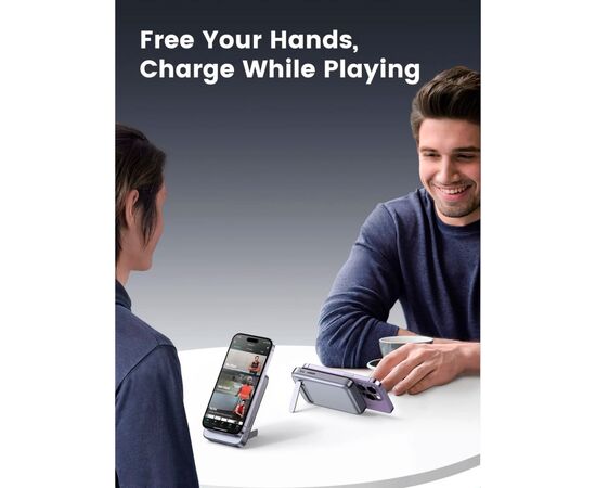 Батарея универсальная Ugreen 10000mAh 20W Mini Magnetic Wireless (15086) (PB206), изображение 8