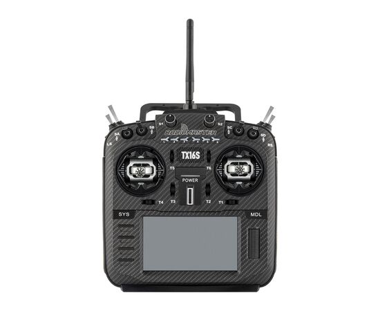 Пульт управління для дрона RadioMaster TX16S MKII MAX AG01 Gimbal ELRS Black M2 (HP0157.0025-BLK)