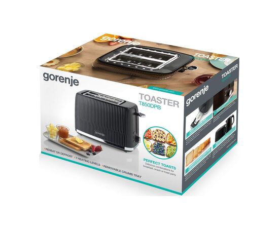 Тостер Gorenje T850DPB, изображение 7 Тостер Gorenje T850DPB, изображение 7