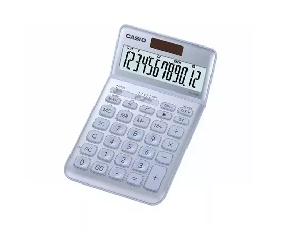 Калькулятор Casio JW-200SC-BU-W-EP, голубой (CALC-CAS-JW-200SC-BU)