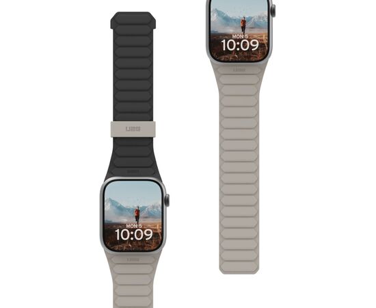 Ремешок для смарт-часов UAG для Apple Watch Ultra 2/Ultra-49-45-44-42mm, Pathfinder, Black/Titanium (194161114036), изображение 4 Ремешок для смарт-часов UAG для Apple Watch Ultra 2/Ultra-49-45-44-42mm, Pathfinder, Black/Titanium (194161114036), изображение 4