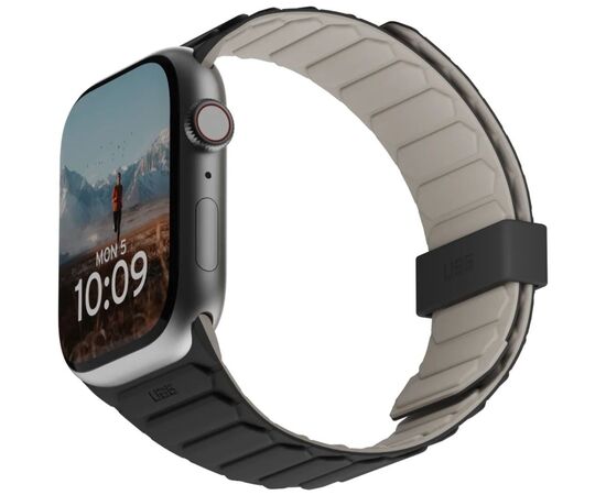Ремешок для смарт-часов UAG для Apple Watch Ultra 2/Ultra-49-45-44-42mm, Pathfinder, Black/Titanium (194161114036), изображение 9 Ремешок для смарт-часов UAG для Apple Watch Ultra 2/Ultra-49-45-44-42mm, Pathfinder, Black/Titanium (194161114036), изображение 9