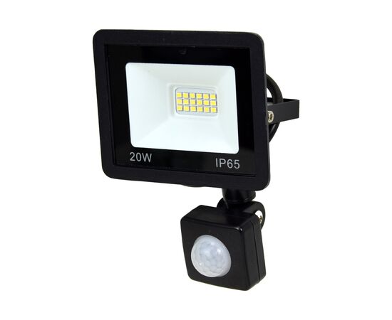Прожектор Lightwell LW-FL-B-20-S 20 W з датчиком рух
