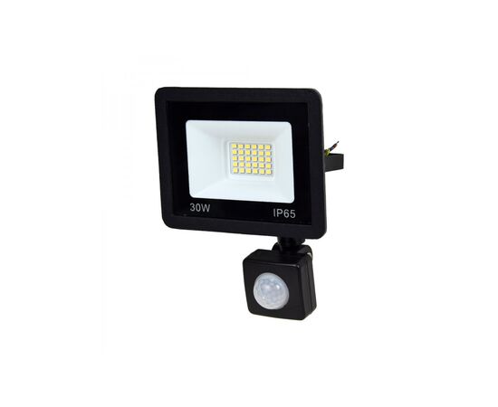 Прожектор Lightwell LW-FL-B-30-S 30 W з датчиком рух