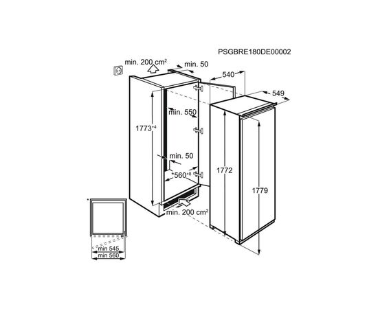 Морозильная камера Electrolux LUN7NE18S, изображение 2 Морозильная камера Electrolux LUN7NE18S, изображение 2