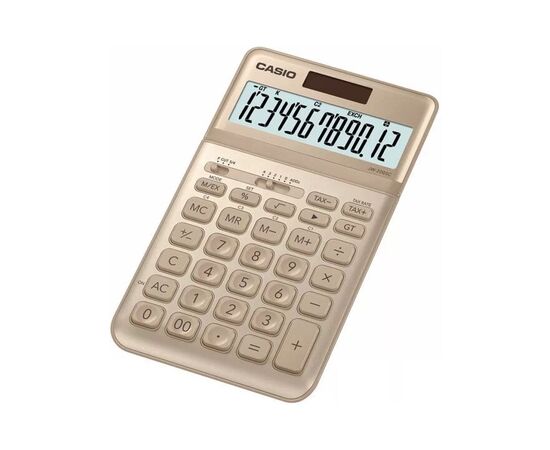 Калькулятор Casio JW-200SC-GD-W-EP, золотистый (CALC-CAS-JW-200SC-GD), изображение 2 Калькулятор Casio JW-200SC-GD-W-EP, золотистый (CALC-CAS-JW-200SC-GD), изображение 2