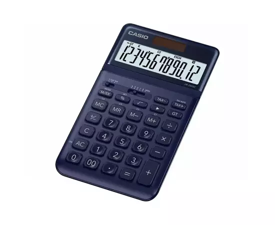 Калькулятор Casio JW-200SC-NY-W-EP, темно-синий (CALC-CAS-JW-200SC-NY), изображение 2 Калькулятор Casio JW-200SC-NY-W-EP, темно-синий (CALC-CAS-JW-200SC-NY), изображение 2