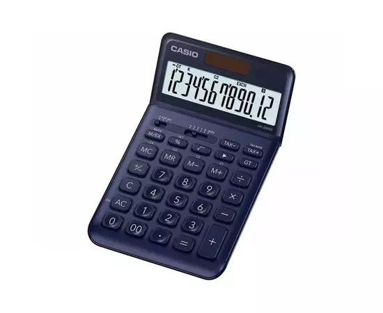 Калькулятор Casio JW-200SC-NY-W-EP, темно-синий (CALC-CAS-JW-200SC-NY)