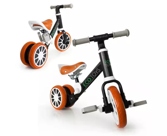 Беговел Ecotoys Велосипед 2 в 1 Energy black (LC-V1307 BLACK), изображение 10 Беговел Ecotoys Велосипед 2 в 1 Energy black (LC-V1307 BLACK), изображение 10