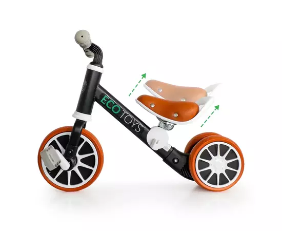 Беговел Ecotoys Велосипед 2 в 1 Energy black (LC-V1307 BLACK), изображение 6 Беговел Ecotoys Велосипед 2 в 1 Energy black (LC-V1307 BLACK), изображение 6