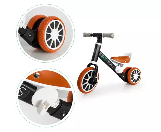 Беговел Ecotoys Велосипед 2 в 1 Energy black (LC-V1307 BLACK), изображение 8 Беговел Ecotoys Велосипед 2 в 1 Energy black (LC-V1307 BLACK), изображение 8