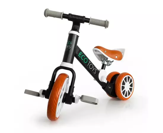 Беговел Ecotoys Велосипед 2 в 1 Energy black (LC-V1307 BLACK)