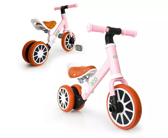 Беговел Ecotoys Велосипед 2 в 1 Energy pink (LC-V1307 PINK), изображение 10 Беговел Ecotoys Велосипед 2 в 1 Energy pink (LC-V1307 PINK), изображение 10