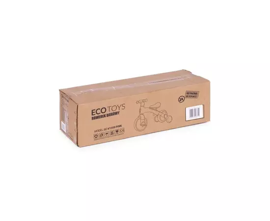 Беговел Ecotoys Велосипед 3 в 1 Freedom Pink (LC-V1359 PINK), изображение 10 Беговел Ecotoys Велосипед 3 в 1 Freedom Pink (LC-V1359 PINK), изображение 10
