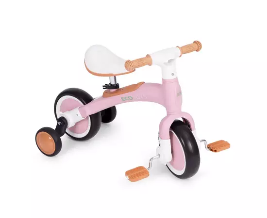 Беговел Ecotoys Велосипед 3 в 1 Freedom Pink (LC-V1359 PINK), изображение 4 Беговел Ecotoys Велосипед 3 в 1 Freedom Pink (LC-V1359 PINK), изображение 4