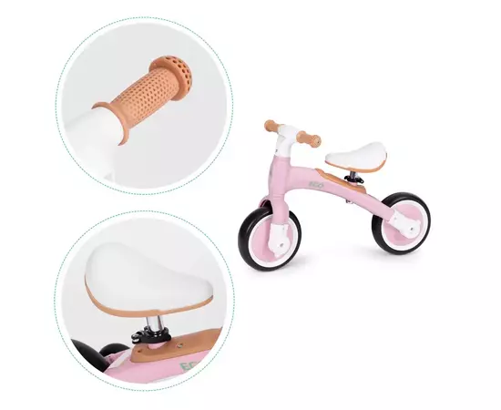 Беговел Ecotoys Велосипед 3 в 1 Freedom Pink (LC-V1359 PINK), изображение 6 Беговел Ecotoys Велосипед 3 в 1 Freedom Pink (LC-V1359 PINK), изображение 6