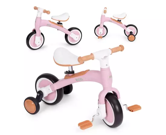 Беговел Ecotoys Велосипед 3 в 1 Freedom Pink (LC-V1359 PINK), изображение 9 Беговел Ecotoys Велосипед 3 в 1 Freedom Pink (LC-V1359 PINK), изображение 9