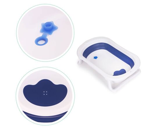 Ванночка Ecotoys CARE Blue (HA-B27 BLUE), изображение 9 Ванночка Ecotoys CARE Blue (HA-B27 BLUE), изображение 9