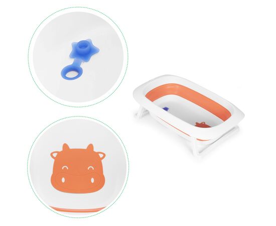 Ванночка Ecotoys CARE Orange (HA-B31 ORANGE), изображение 9