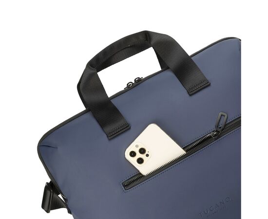 Сумка для ноутбука Tucano 15.6" Gommo blue (BGOM15-B), изображение 4