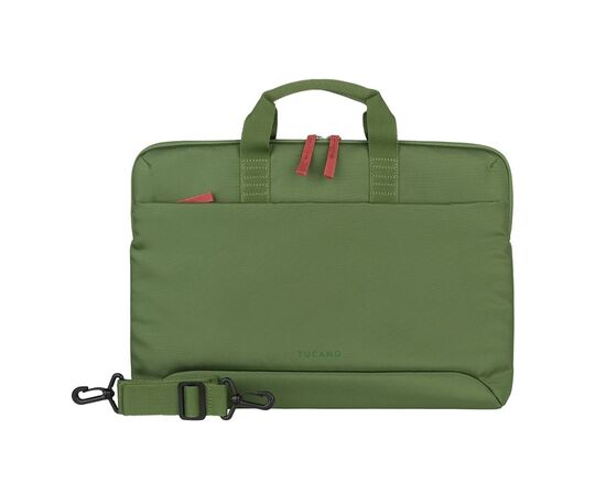 Сумка для ноутбука Tucano 16" Smilza green (BSM15-V), изображение 4 Сумка для ноутбука Tucano 16" Smilza green (BSM15-V), изображение 4