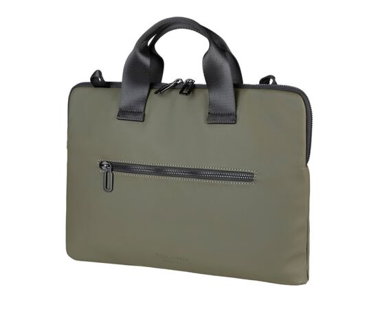 Сумка для ноутбука Tucano 14" Gommo Super Slim green (BSGOM1314-VM), изображение 2 Сумка для ноутбука Tucano 14" Gommo Super Slim green (BSGOM1314-VM), изображение 2