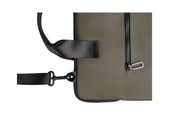 Сумка для ноутбука Tucano 14" Gommo Super Slim green (BSGOM1314-VM), изображение 4 Сумка для ноутбука Tucano 14" Gommo Super Slim green (BSGOM1314-VM), изображение 4