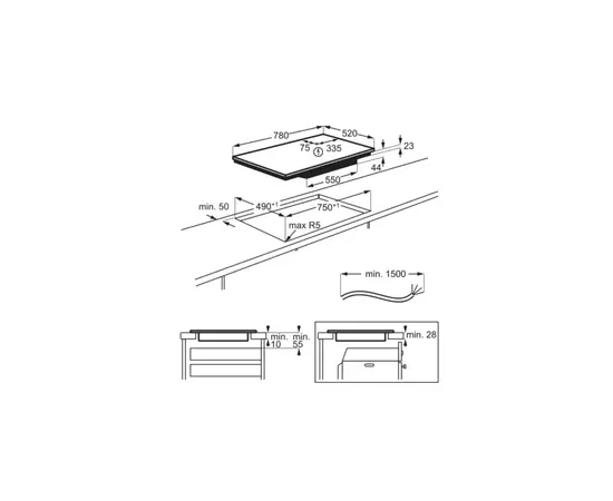 Варочная поверхность Electrolux EIS82453, изображение 11 Варочная поверхность Electrolux EIS82453, изображение 11