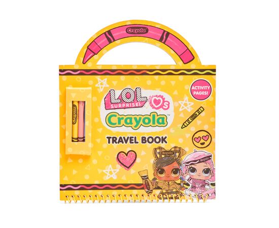 Набір для творчості Crayola Книга Мандрівниця (35081), зображення 6 Набір для творчості Crayola Книга Мандрівниця (35081), зображення 6
