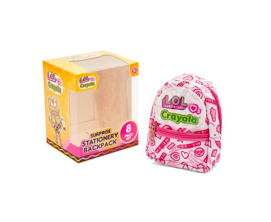 Набор для творчества Crayola Мини-рюкзак Розовый (35054-C), изображение 3 Набор для творчества Crayola Мини-рюкзак Розовый (35054-C), изображение 3