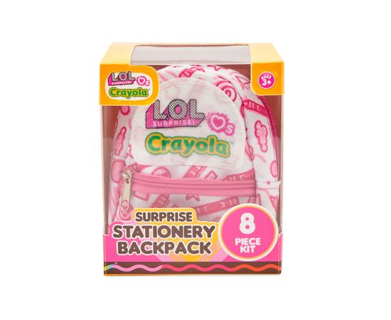 Набор для творчества Crayola Мини-рюкзак Розовый (35054-C), изображение 4 Набор для творчества Crayola Мини-рюкзак Розовый (35054-C), изображение 4