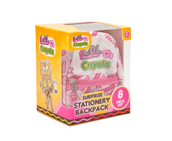 Набір для творчості Crayola Міні-рюкзак Рожевий (35054-C)