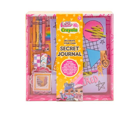 Набір для творчості Crayola Щоденник секретів (35056), зображення 6 Набір для творчості Crayola Щоденник секретів (35056), зображення 6