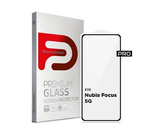 Стекло защитное Armorstandart Pro ZTE Nubia Focus 5G Black (ARM78909)