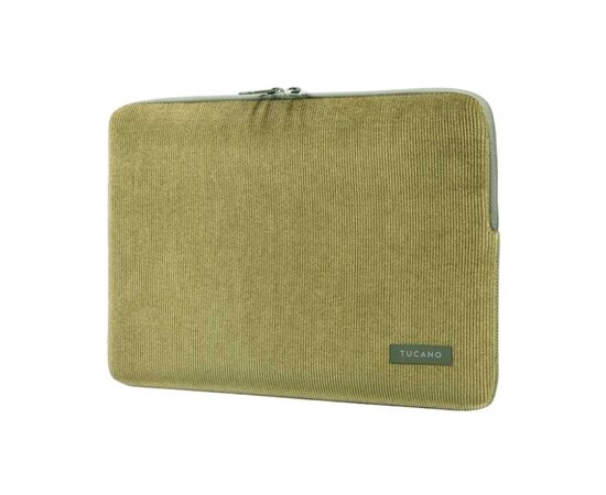 Чехол для ноутбука Tucano 14" Velluto MB Pro, green (BFVELMB14-V), изображение 2 Чехол для ноутбука Tucano 14" Velluto MB Pro, green (BFVELMB14-V), изображение 2