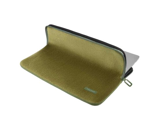 Чехол для ноутбука Tucano 16" Velluto MB Pro, green (BFVELMB16-V), изображение 4 Чехол для ноутбука Tucano 16" Velluto MB Pro, green (BFVELMB16-V), изображение 4