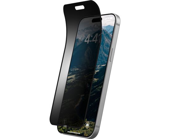 Плівка захисна UAG iPhone 16 Plus Removable Privacy Glass - Tint (14436711NA), зображення 3 Плівка захисна UAG iPhone 16 Plus Removable Privacy Glass - Tint (14436711NA), зображення 3