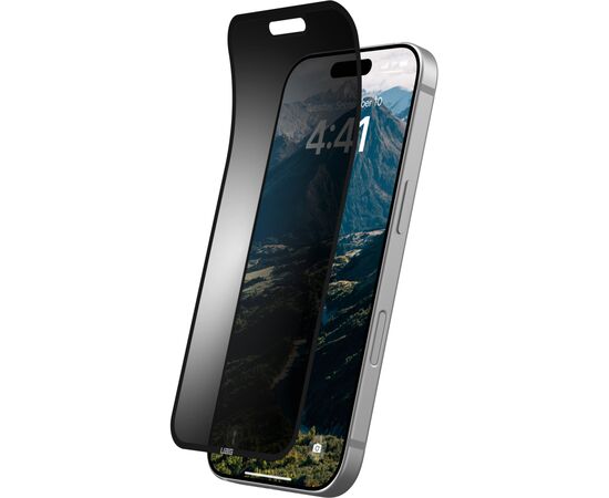Плівка захисна UAG iPhone 16 Pro Removable Privacy Glass - Tint (14436811NA), зображення 3 Плівка захисна UAG iPhone 16 Pro Removable Privacy Glass - Tint (14436811NA), зображення 3