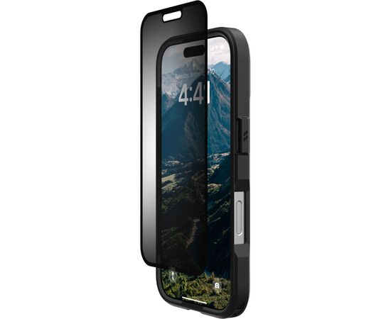 Плівка захисна UAG iPhone 16 Pro Removable Privacy Glass - Tint (14436811NA), зображення 4 Плівка захисна UAG iPhone 16 Pro Removable Privacy Glass - Tint (14436811NA), зображення 4