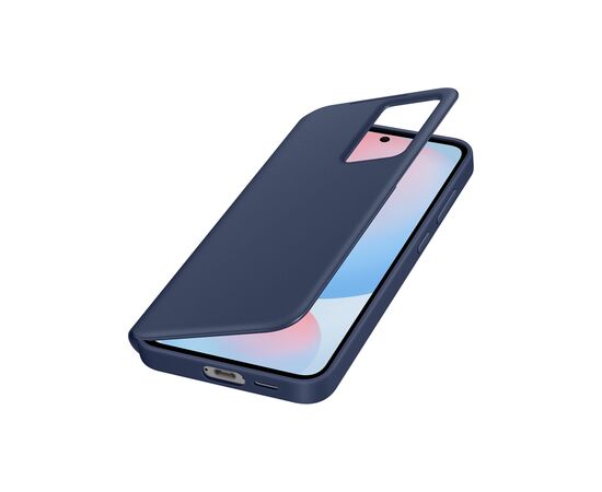 Чехол для мобильного телефона Samsung Galaxy S24 FE (S721) Smart View Wallet Case blue (EF-ZS721CLEGWW), изображение 4 Чехол для мобильного телефона Samsung Galaxy S24 FE (S721) Smart View Wallet Case blue (EF-ZS721CLEGWW), изображение 4