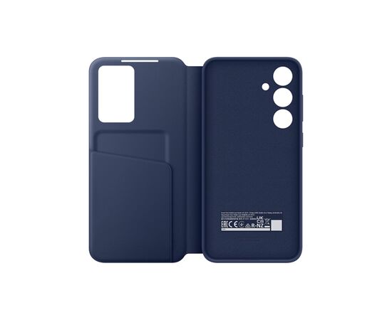 Чехол для мобильного телефона Samsung Galaxy S24 FE (S721) Smart View Wallet Case blue (EF-ZS721CLEGWW), изображение 5 Чехол для мобильного телефона Samsung Galaxy S24 FE (S721) Smart View Wallet Case blue (EF-ZS721CLEGWW), изображение 5