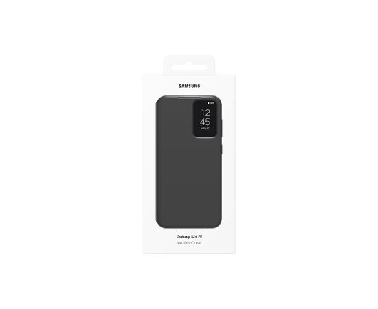 Чехол для мобильного телефона Samsung Galaxy S24 FE (S721) Smart View Wallet Case black (EF-ZS721CBEGWW), изображение 6 Чехол для мобильного телефона Samsung Galaxy S24 FE (S721) Smart View Wallet Case black (EF-ZS721CBEGWW), изображение 6