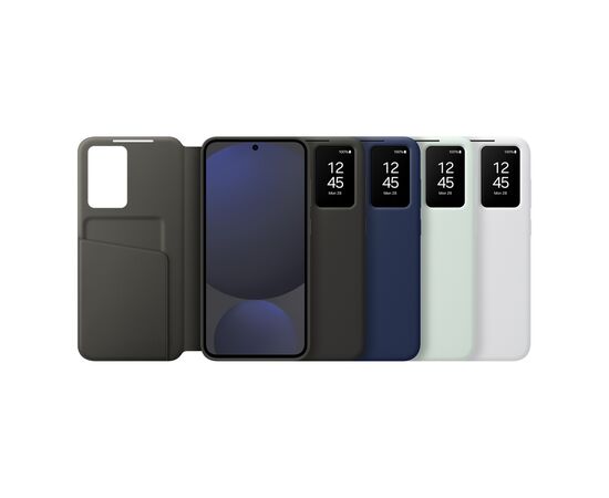 Чехол для мобильного телефона Samsung Galaxy S24 FE (S721) Smart View Wallet Case black (EF-ZS721CBEGWW), изображение 7 Чехол для мобильного телефона Samsung Galaxy S24 FE (S721) Smart View Wallet Case black (EF-ZS721CBEGWW), изображение 7