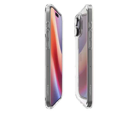 Чехол для мобильного телефона Spigen iPhone 16 Pro Max Ultra Hybrid Crystal Clear (ACS07992), изображение 4 Чехол для мобильного телефона Spigen iPhone 16 Pro Max Ultra Hybrid Crystal Clear (ACS07992), изображение 4
