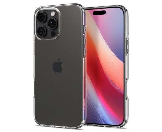 Чехол для мобильного телефона Spigen iPhone 16 Pro Liquid Crystal Crystal Clear (ACS08112), изображение 3 Чехол для мобильного телефона Spigen iPhone 16 Pro Liquid Crystal Crystal Clear (ACS08112), изображение 3