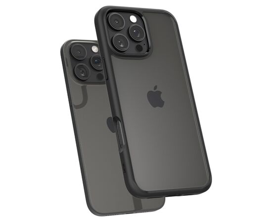 Чехол для мобильного телефона Spigen iPhone 16 Pro Ultra Hybrid Matte Black (ACS08125), изображение 3 Чехол для мобильного телефона Spigen iPhone 16 Pro Ultra Hybrid Matte Black (ACS08125), изображение 3